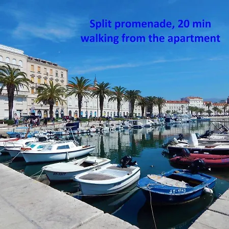 Zenta With Terrace And Sea View, 4 Min Walk To The Apartament